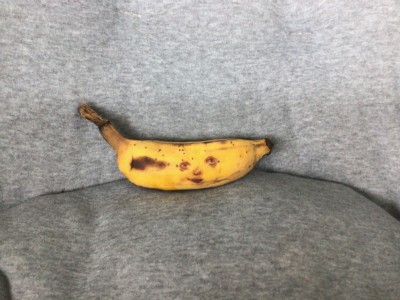 This banana will hopefully haunt u