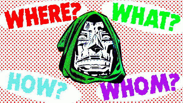 Where? What? How? Whom?