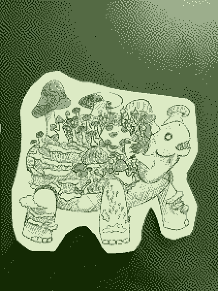 mushroom turtle god