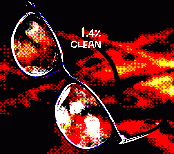 greasy ahh glasses