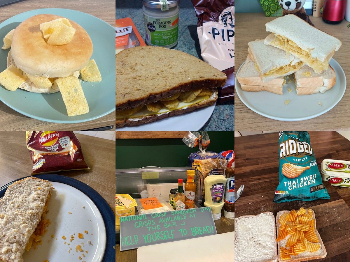 6 crisp sandwich photos