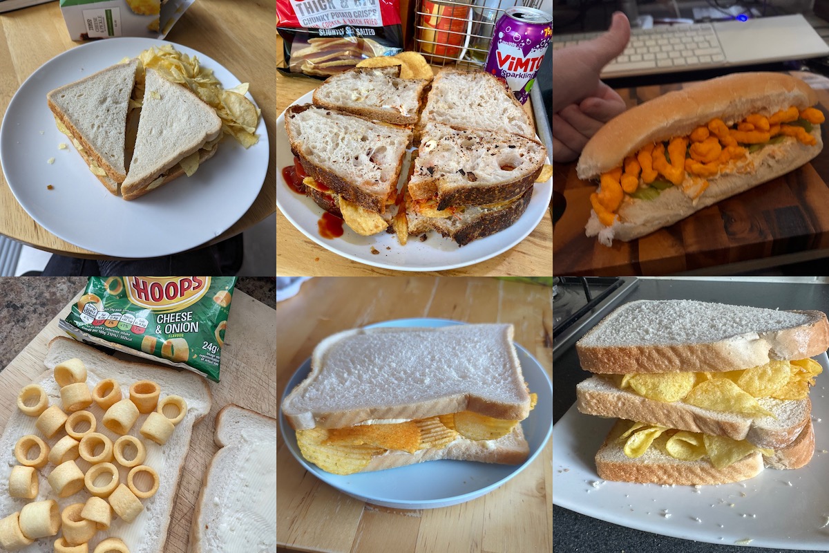 More of your amazing crisp sandwiches