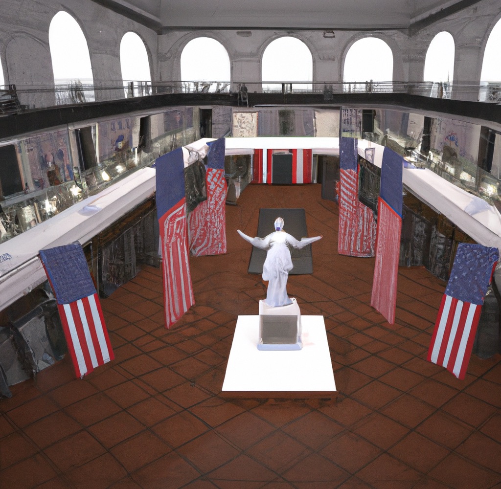Inside the proposed Hall of Presidents