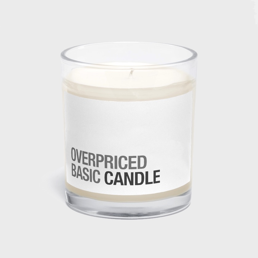 Overpriced Basic Candle