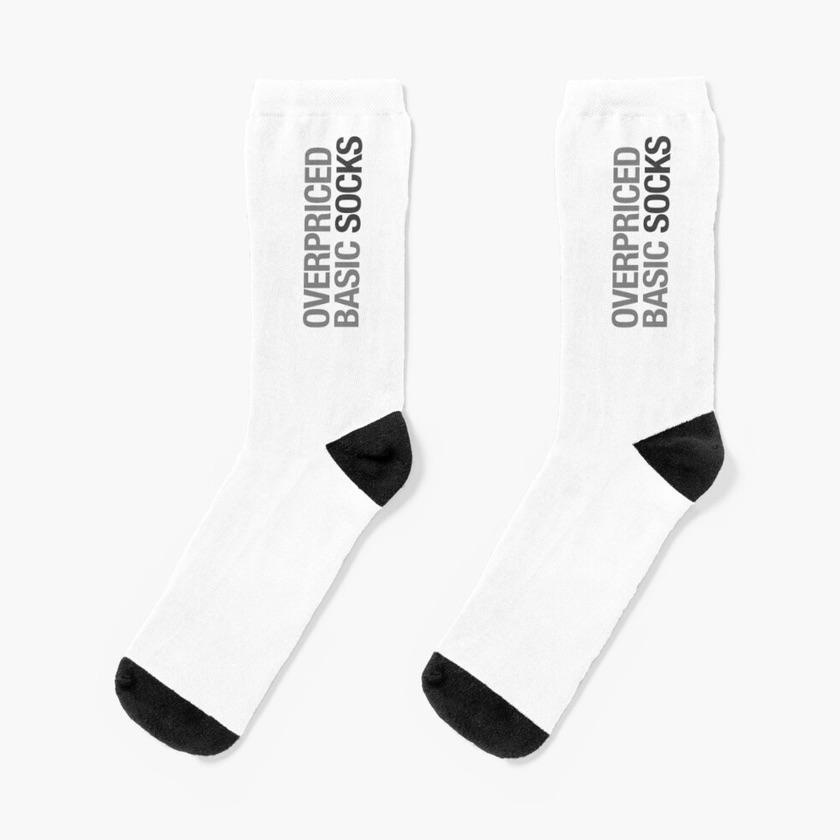 Overpriced Basic Socks