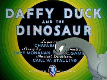 Daffy Duck and the Dinosaur